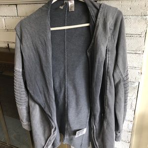H&M hoodie moto jacket!